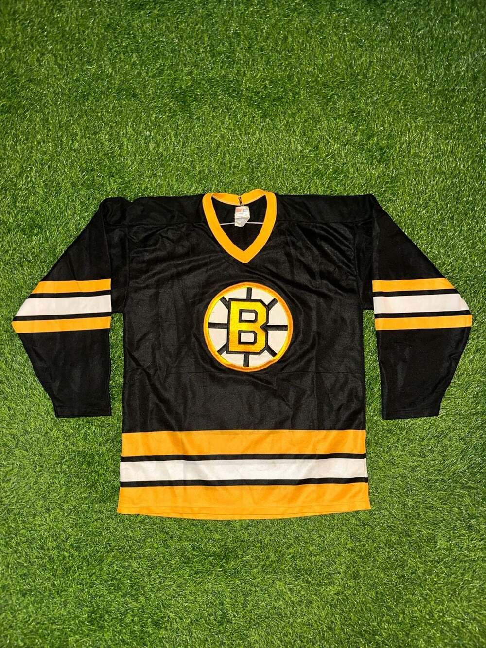CCM Boston Bruins NHL Hockey Jersey Size Large Vintage